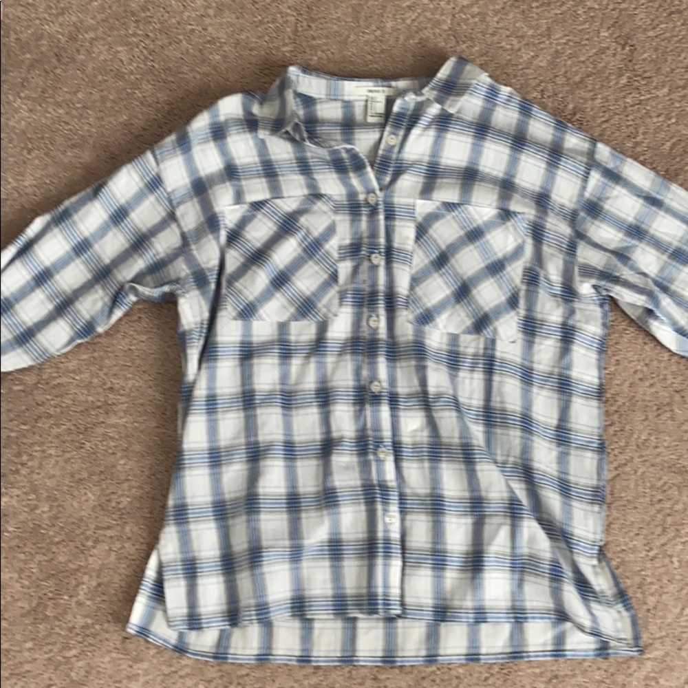 Plaid Button-Up